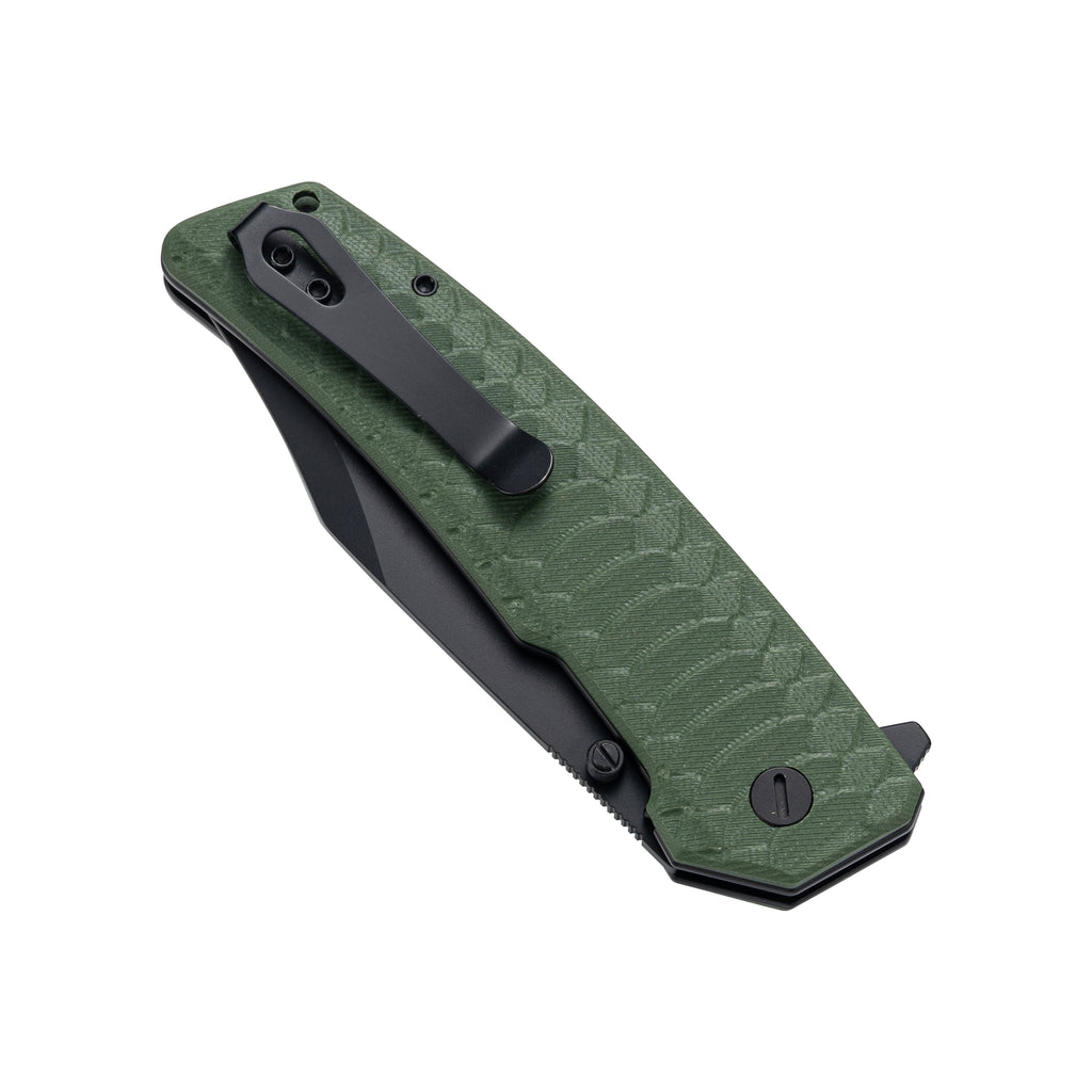 Jungle - 14C28N Bowie Hunting Knife M2023OD - OD Green G10