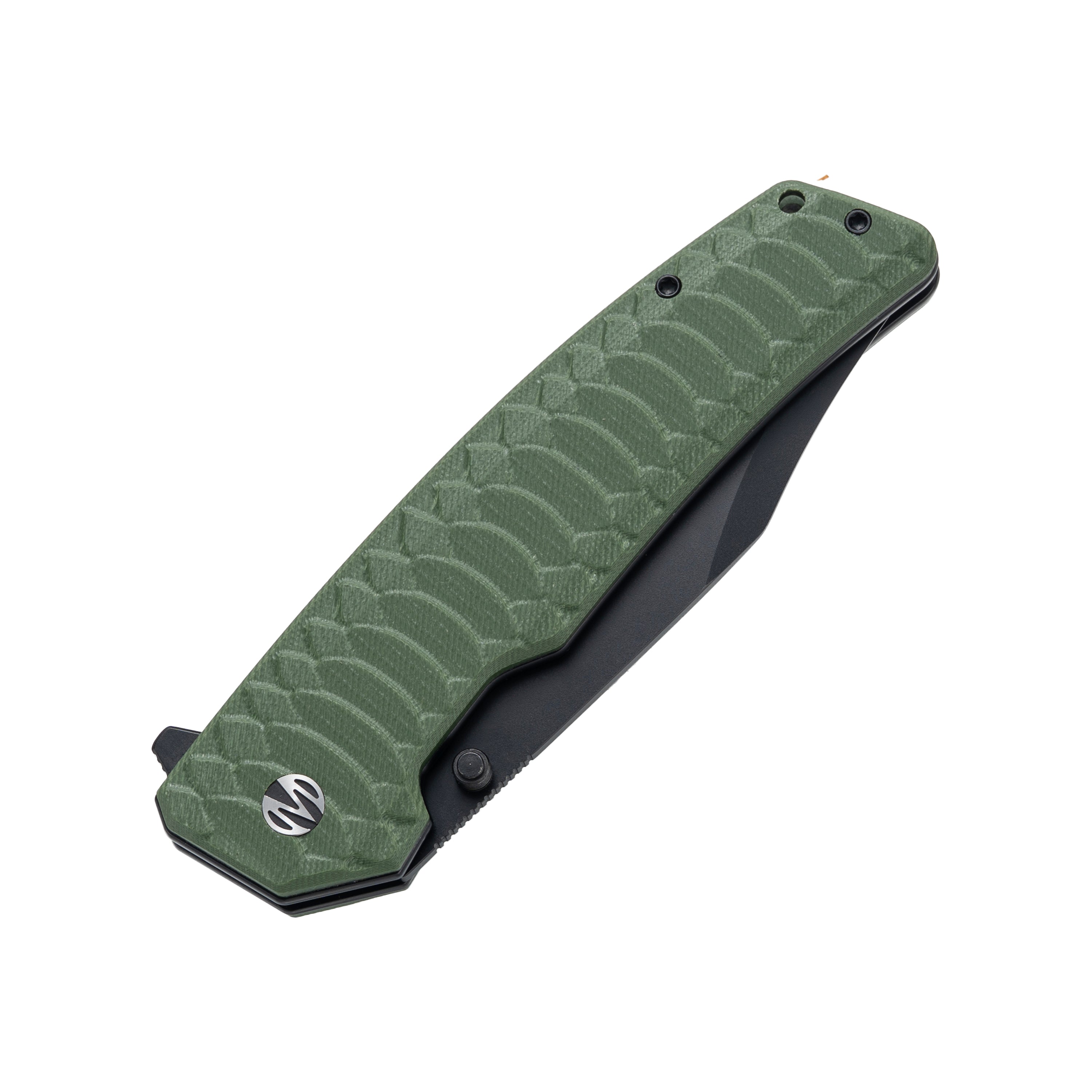 Jungle - 14C28N Bowie Hunting Knife M2023OD - OD Green G10 – Molsect