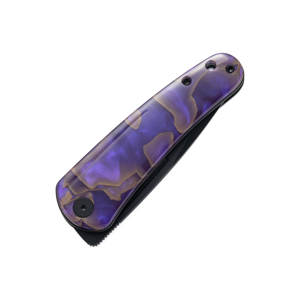 Orbit-14C28N Front Flipper pocket Knife M1066AP-Copper Foil Resin
