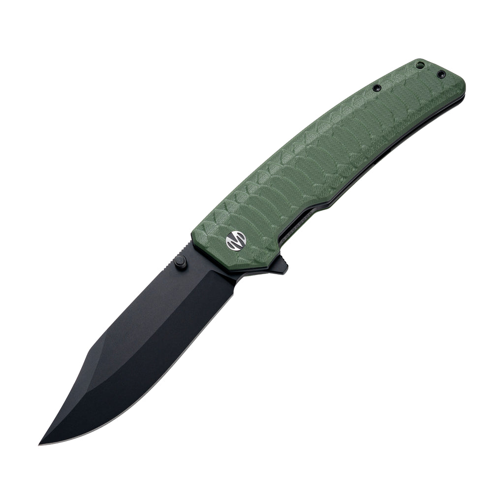 Jungle - 14C28N Bowie Hunting Knife M2023OD - OD Green G10
