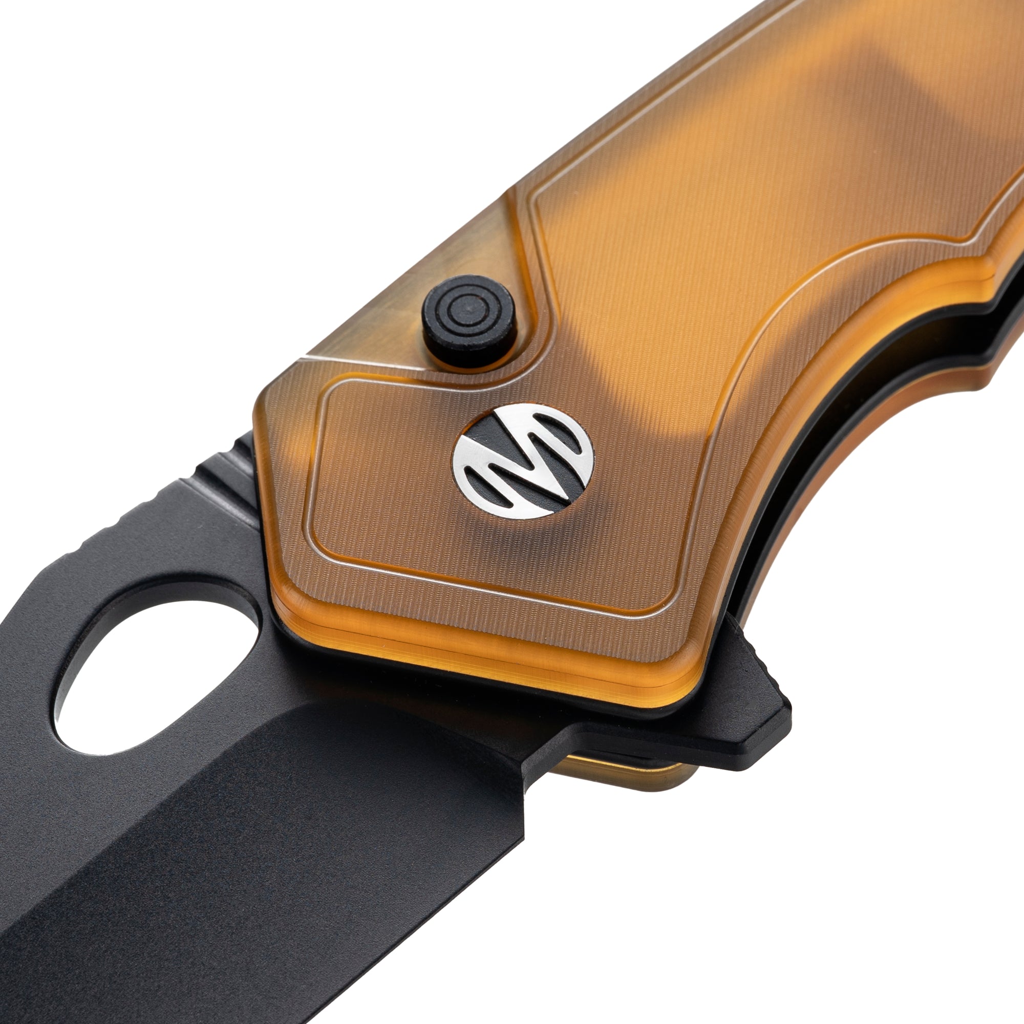 Croc -14C28N Button Lock Pocket Knife M1216P - PEI