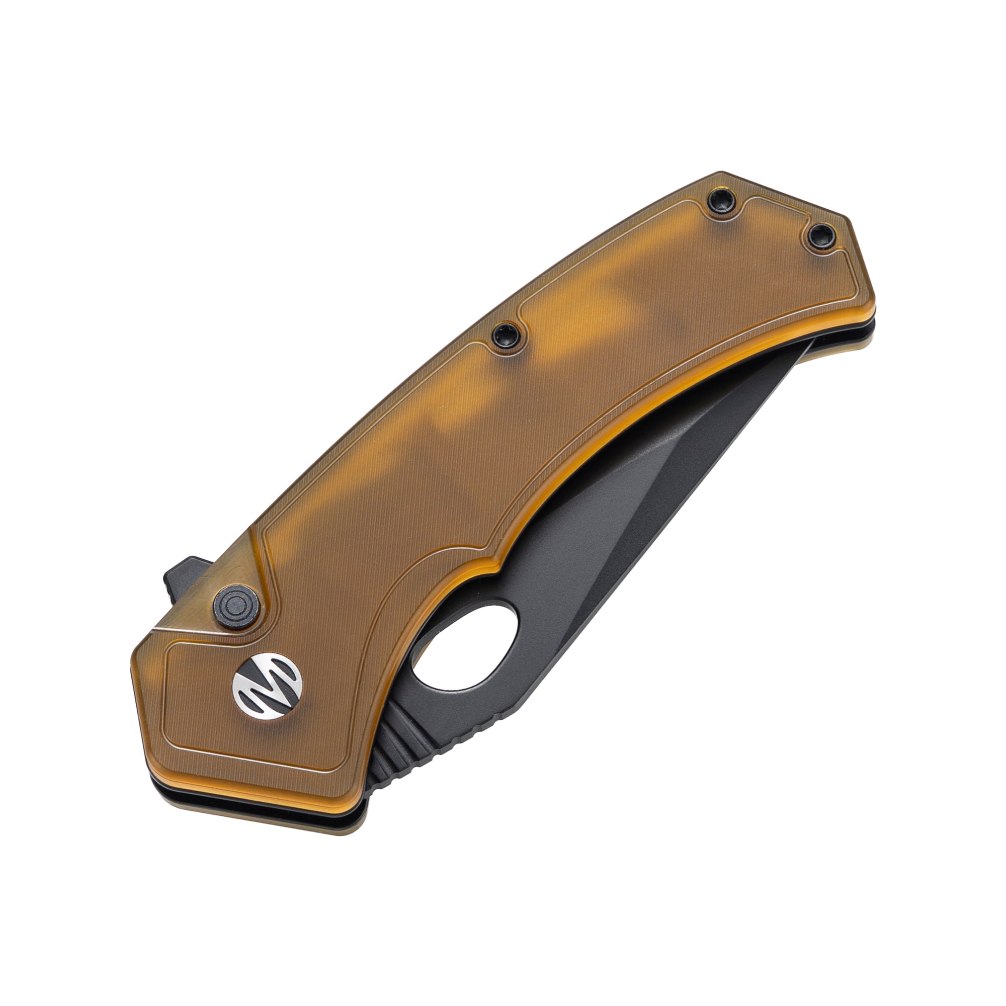 Croc -14C28N Button Lock Pocket Knife M1216P - PEI