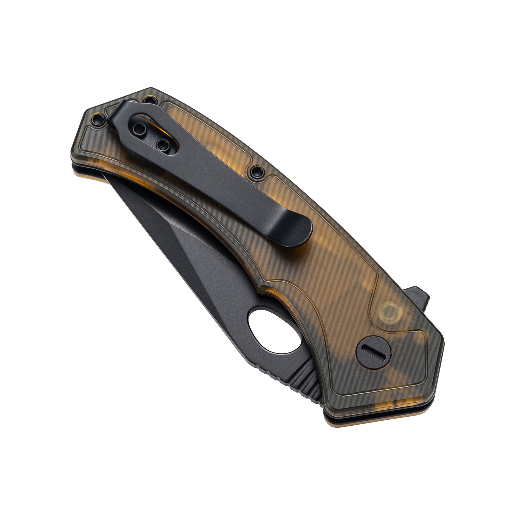 Croc -14C28N Button Lock Pocket Knife M1216P - PEI