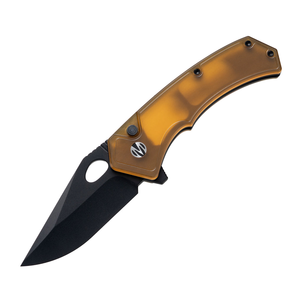 Croc -14C28N Button Lock Pocket Knife M1216P - PEI
