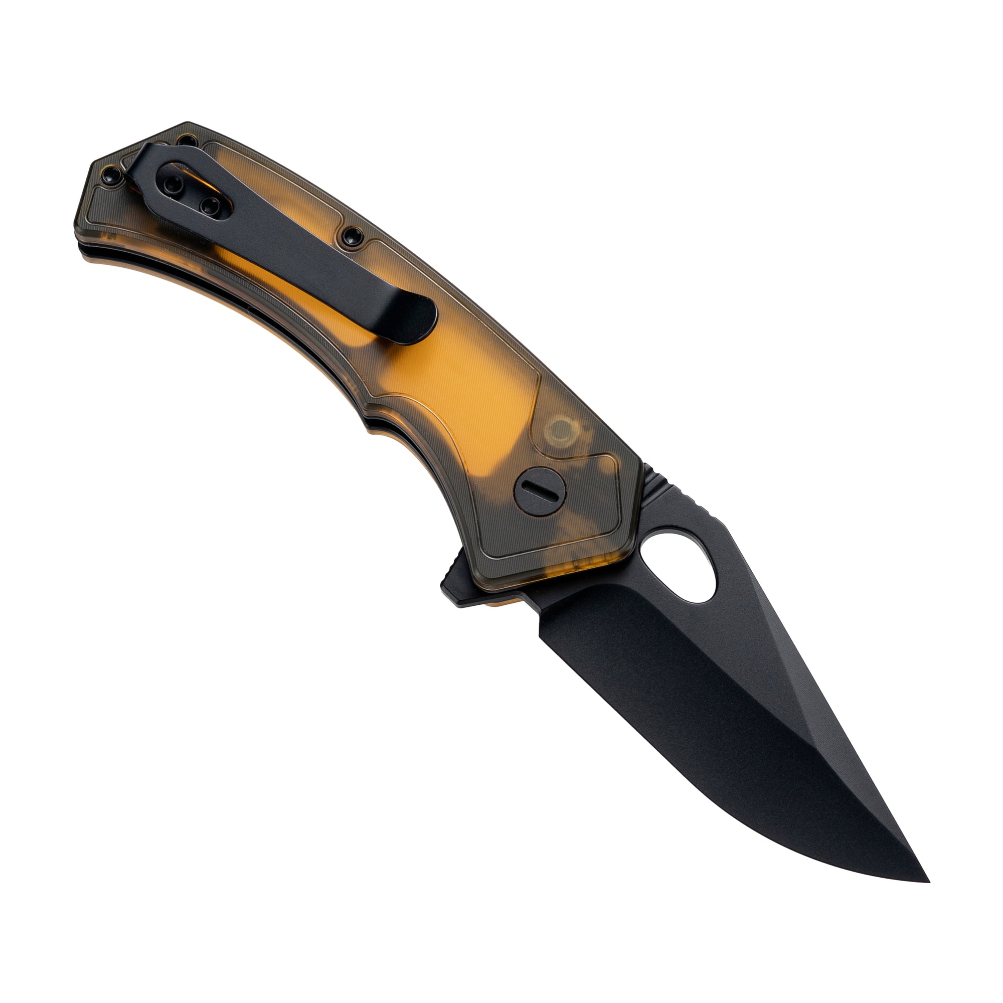 Croc -14C28N Button Lock Pocket Knife M1216P - PEI