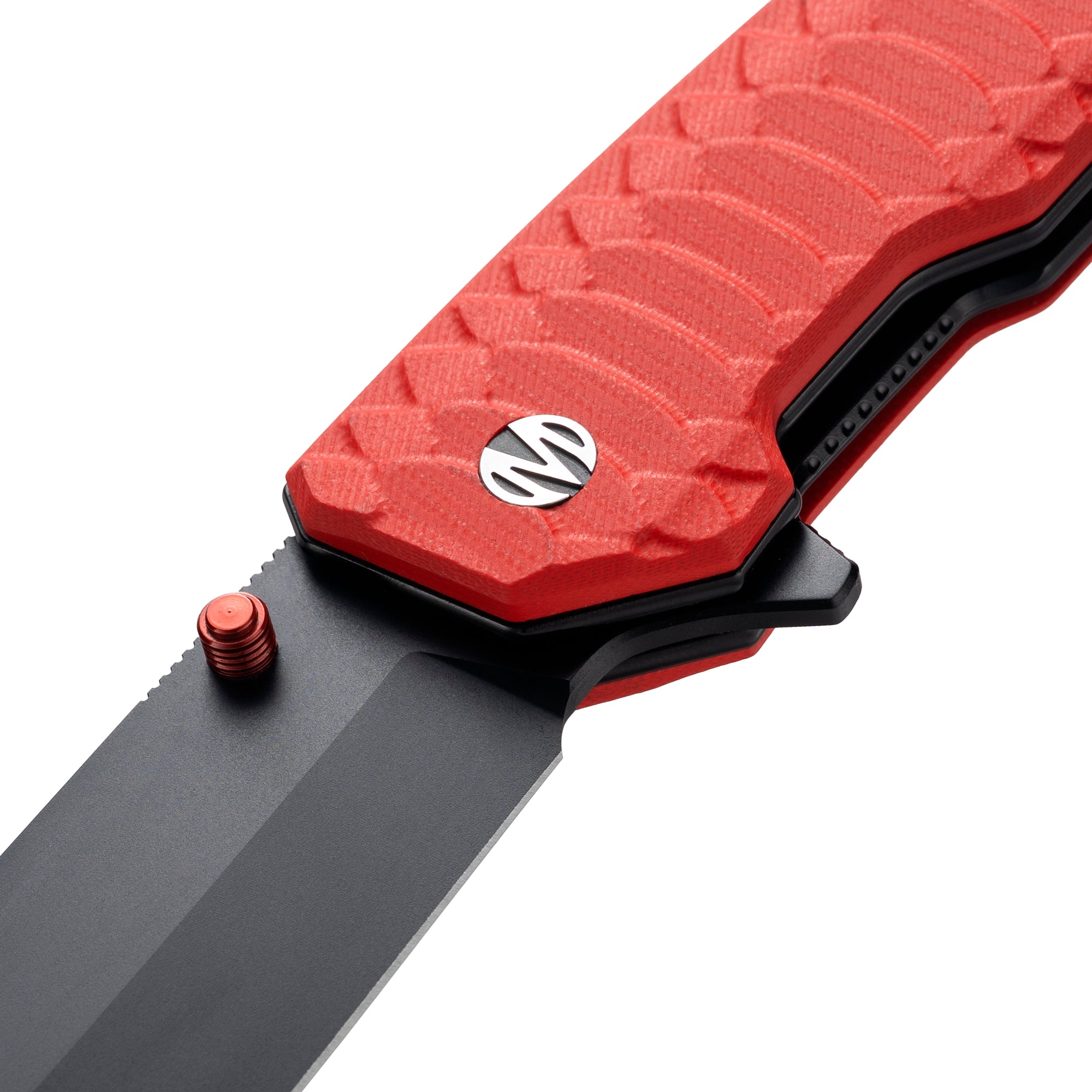 Jungle - 14C28N Bowie Hunting Knife M2023R - Red G10