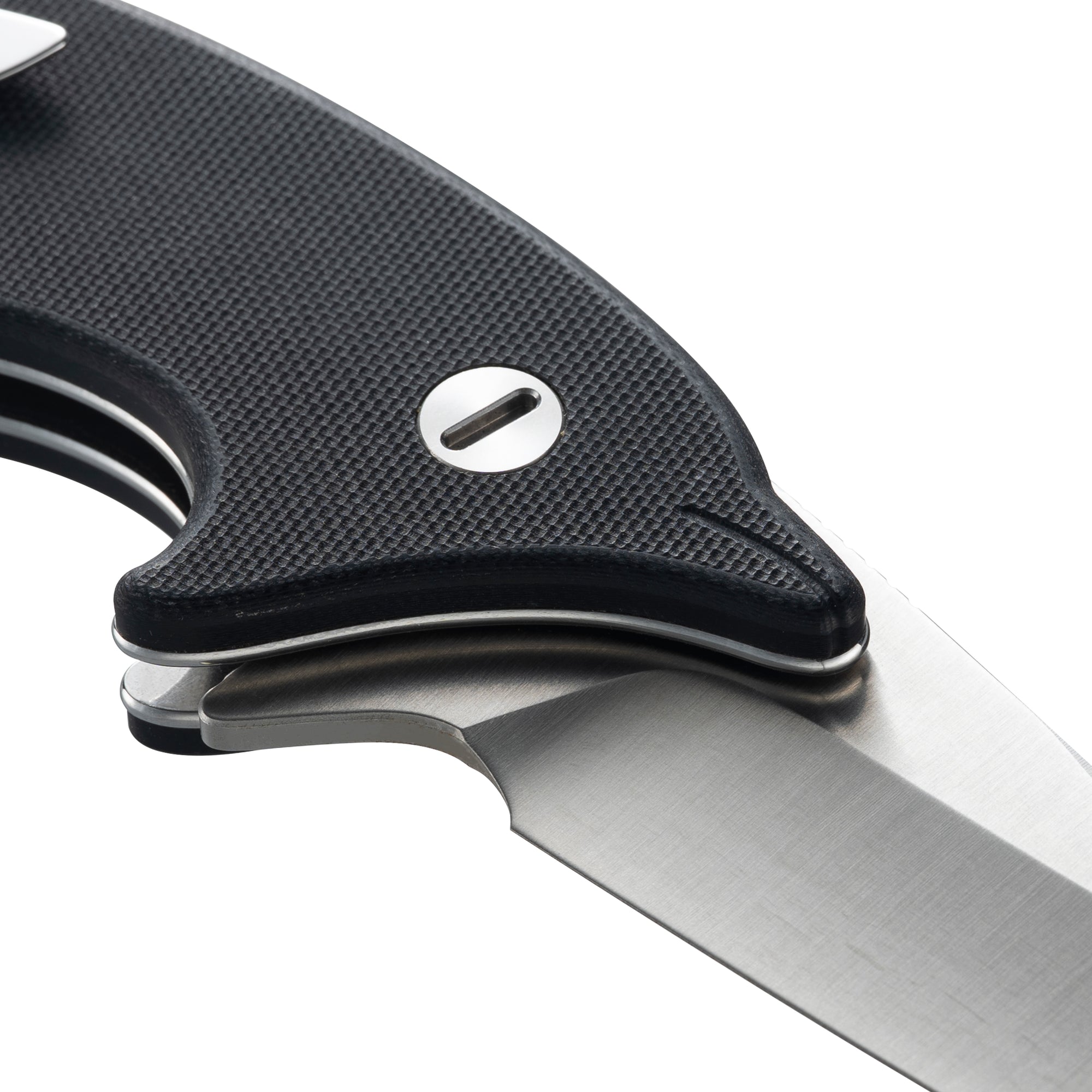 Cove -14C28N Button Lock Pocket Knife M996B - Black G10