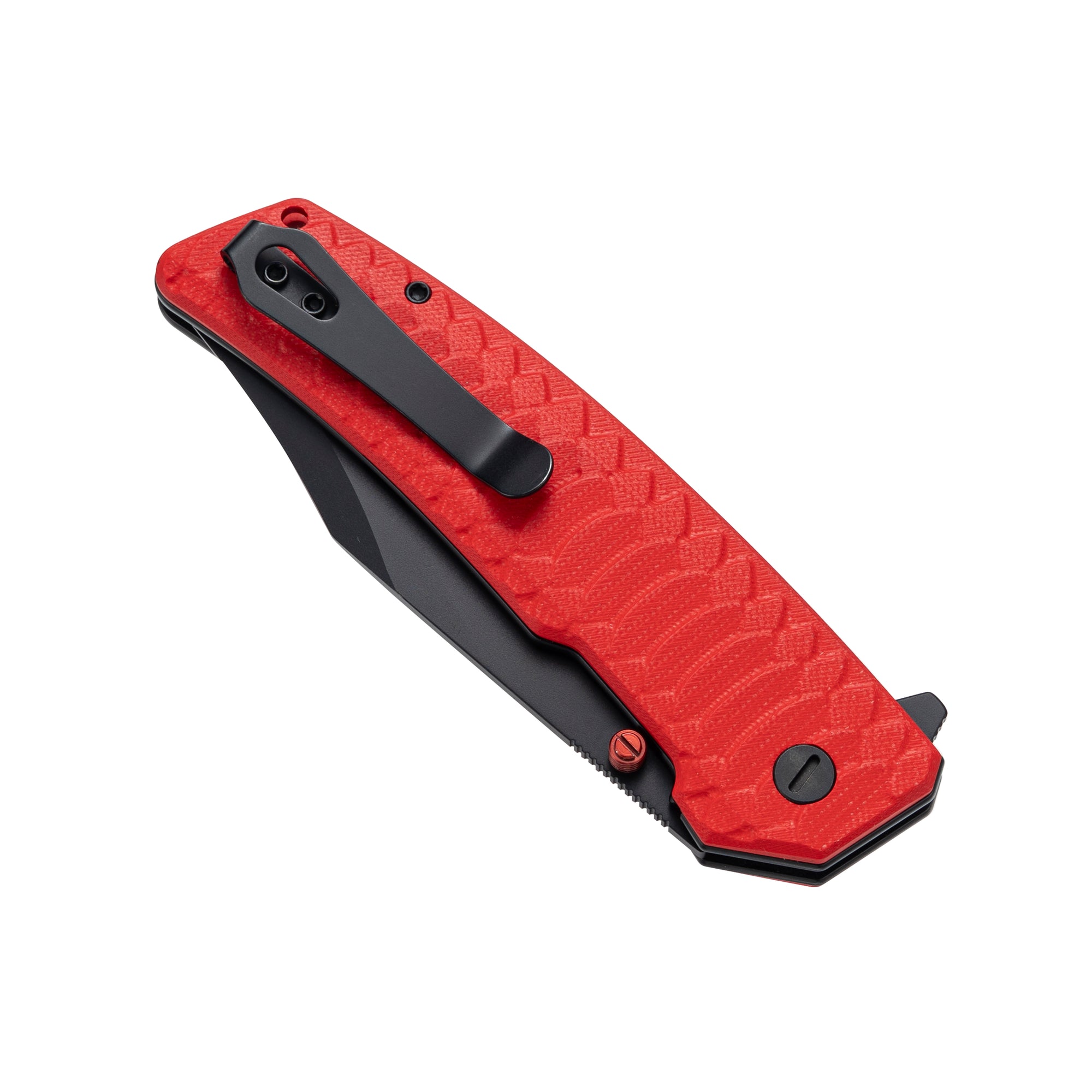 Jungle - 14C28N Bowie Hunting Knife M2023R - Red G10