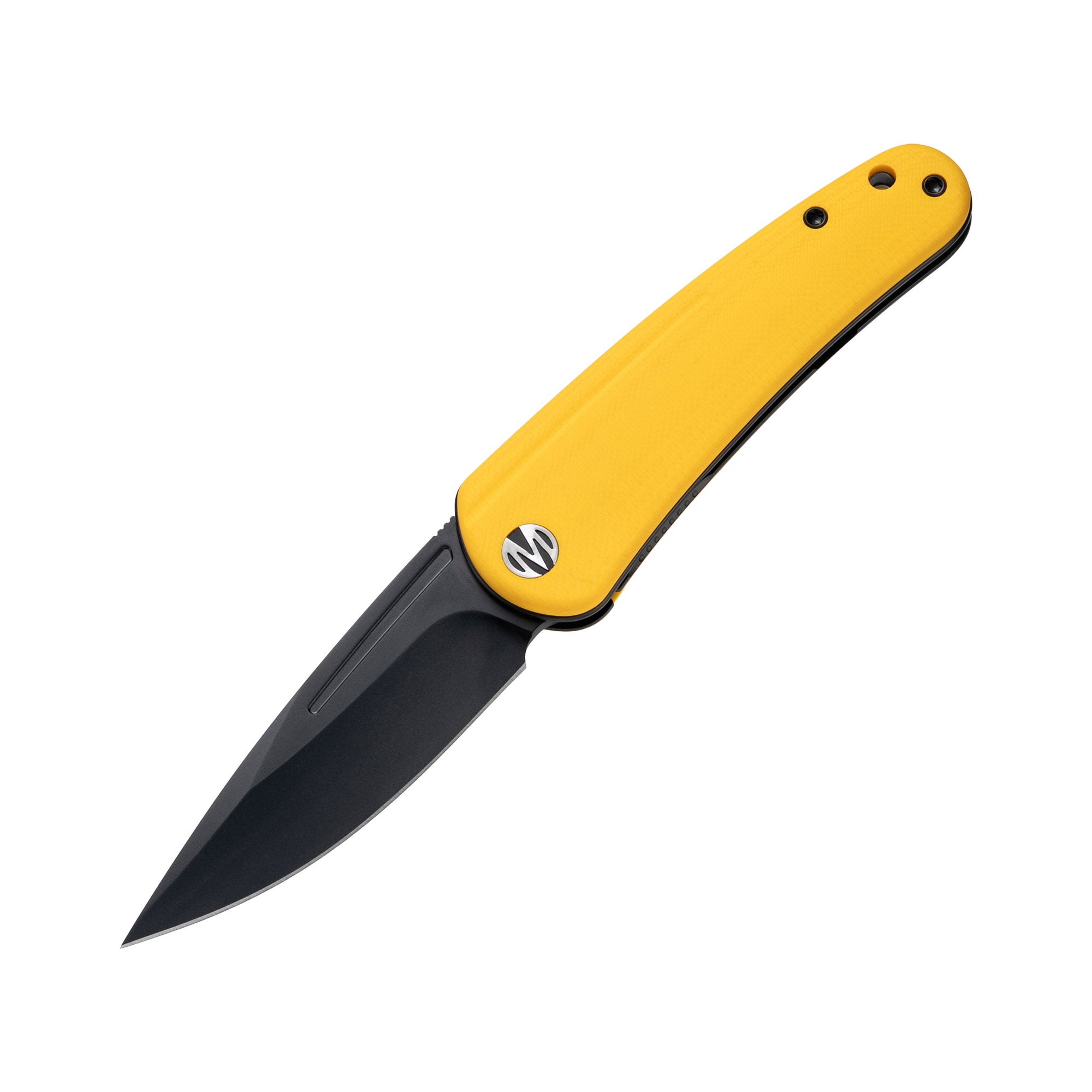 Orbit-14C28N Front Flipper pocket Knife M1066SY-Speed Yellow G10