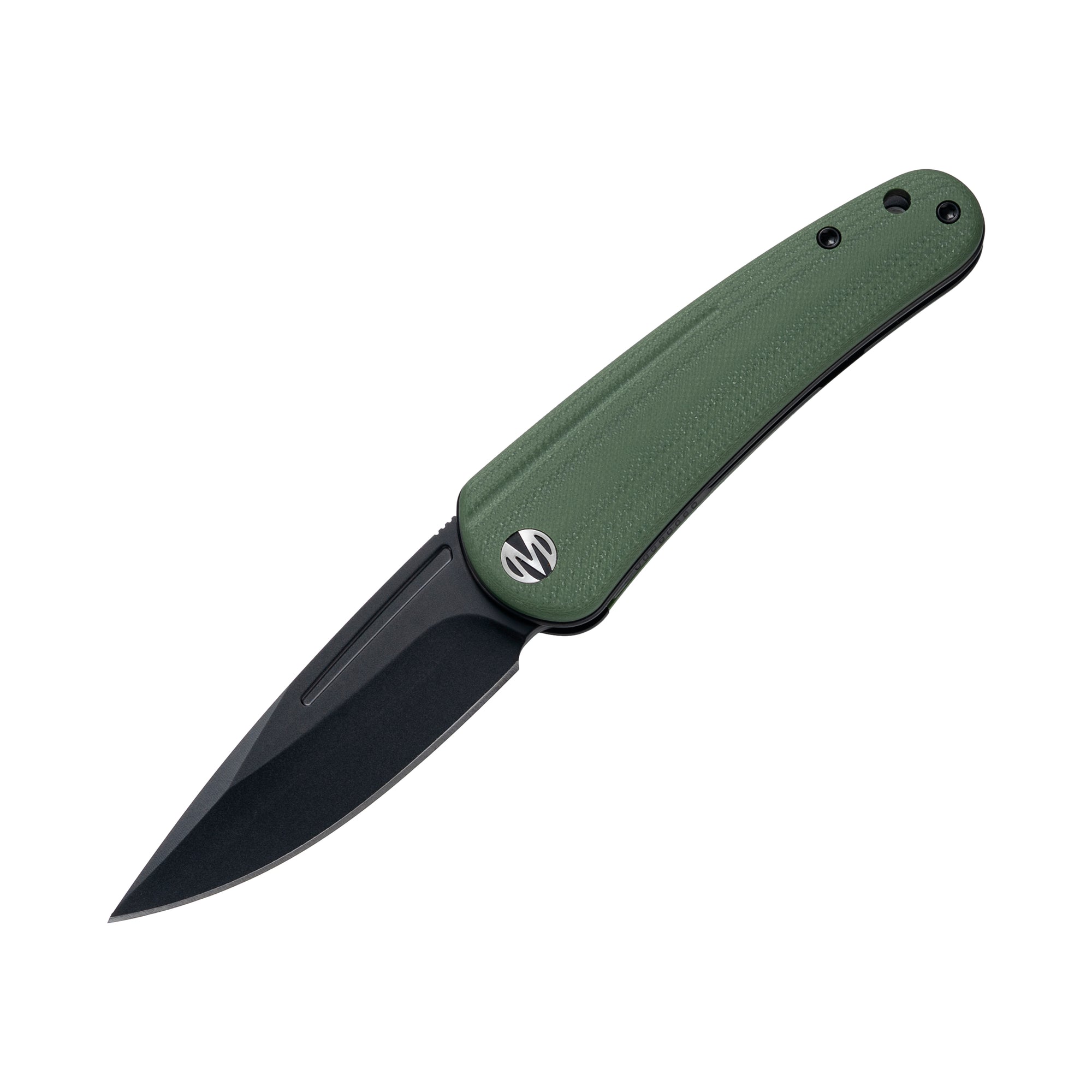 Orbit-14C28N Front Flipper pocket Knife M1066OD-OD Green G10