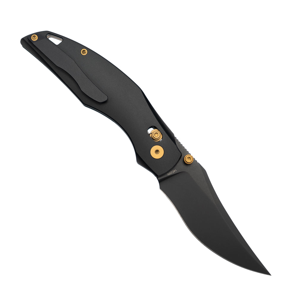 Shuttle - 14C28N CrossBar Lock EDC Knife M2066AB