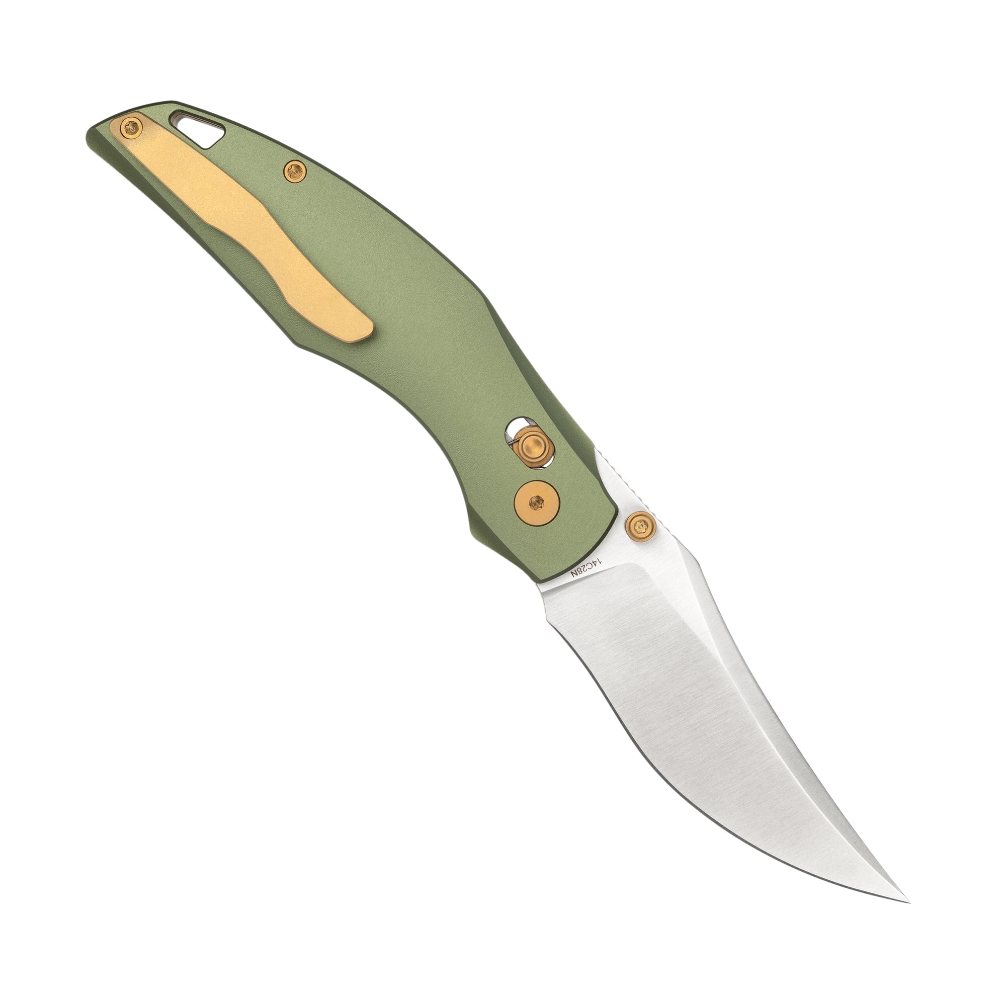 Shuttle - 14C28N CrossBar Lock EDC Knife M2066AG
