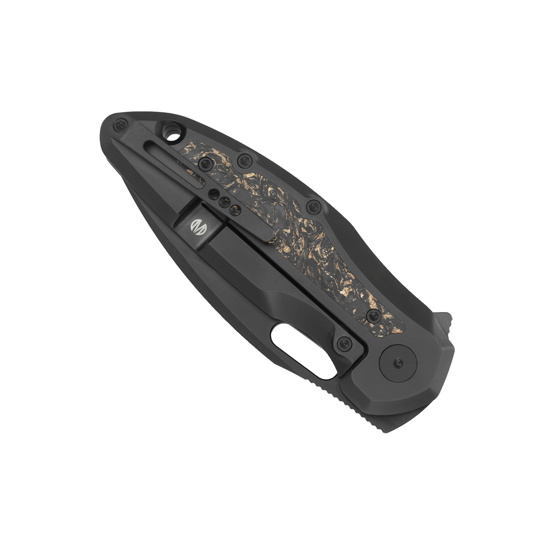 Mantle - DLC CPM-S35VN Steel Frame Lock Pocket Knife M1183DC - DLC